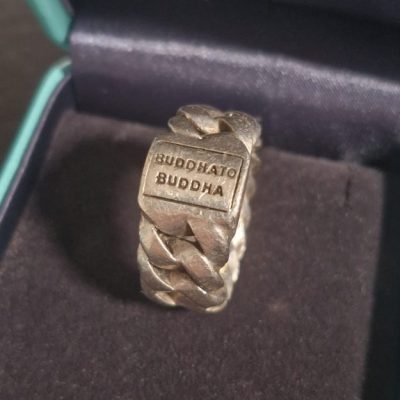 Buddha to Buddha ring 925 Silver