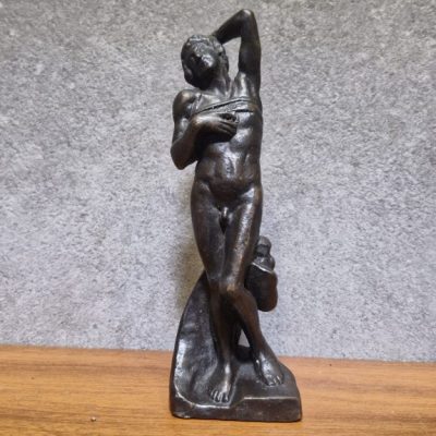Bronze  Classical Male Nude Study