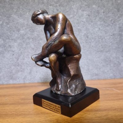 Jules Dalou, Nude Woman Drying Her Foot