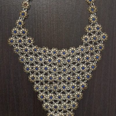 Necklace .800 silver 1920-40s